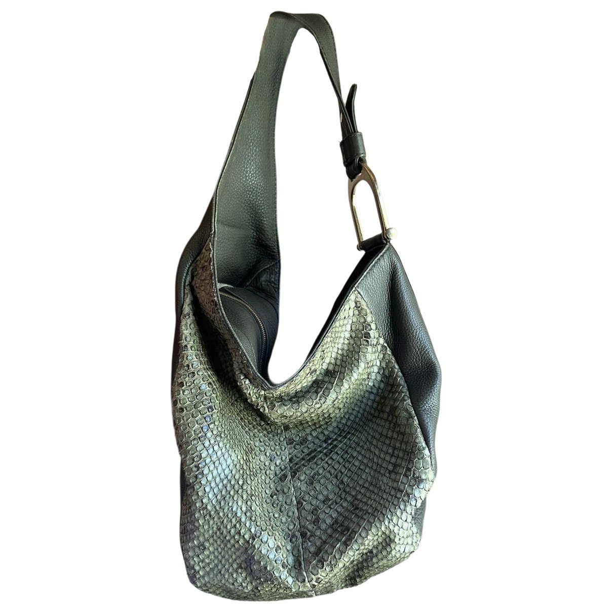 Jockey leather handbag