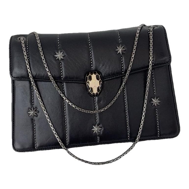 Serpenti leather crossbody bag