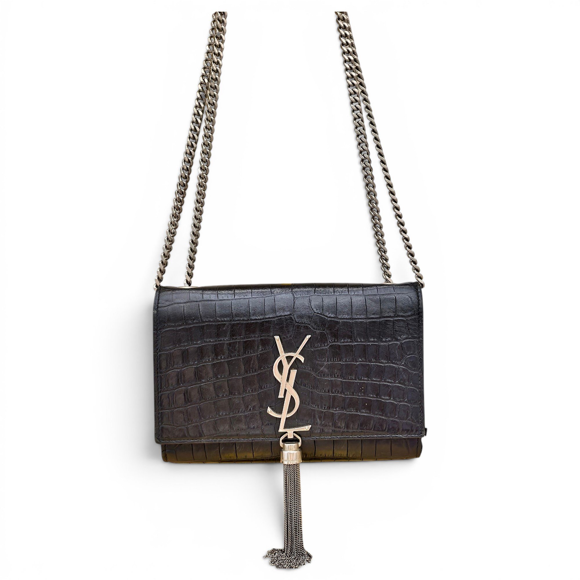Saint Laurent Kate monogramme leather crossbody bag