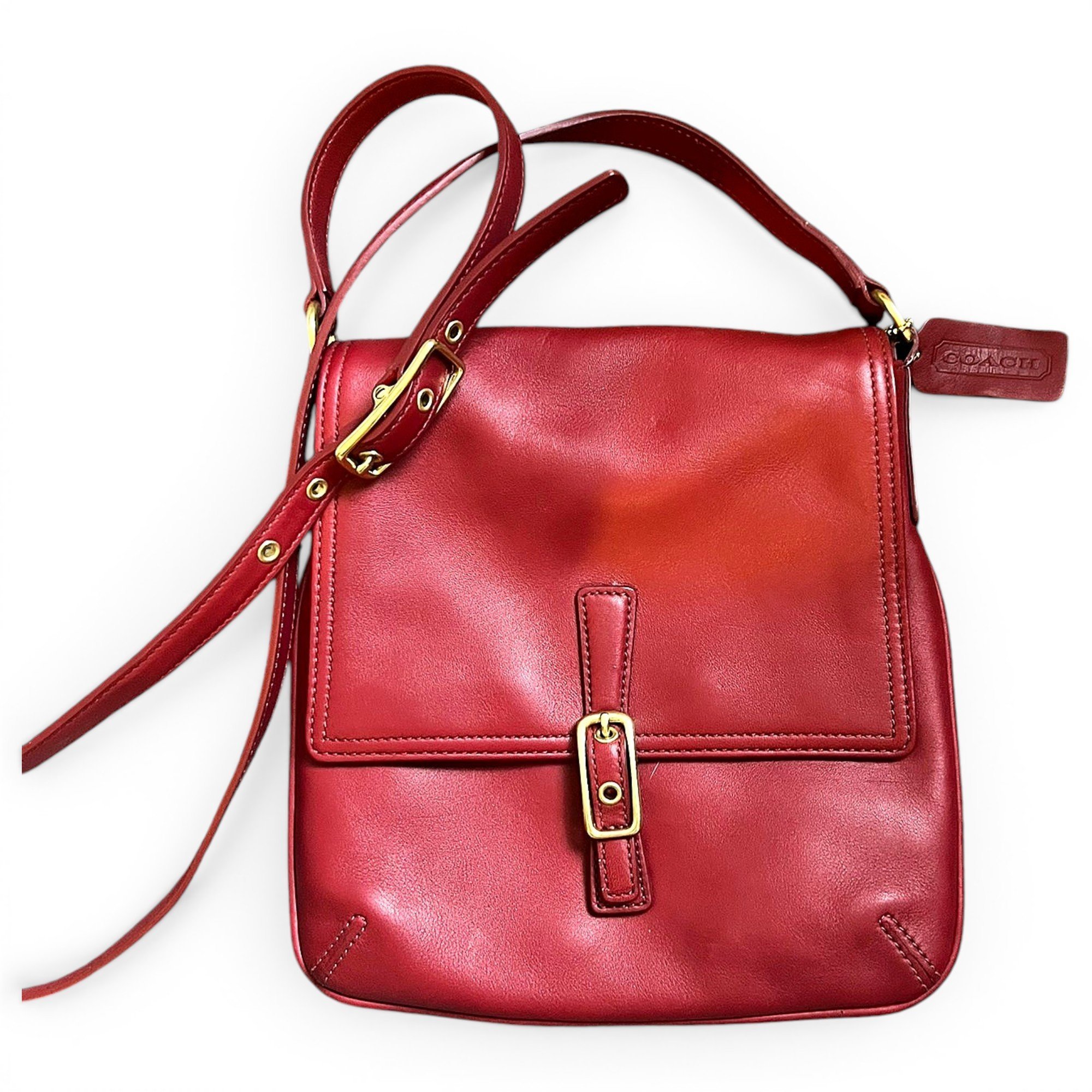 Leather crossbody bag