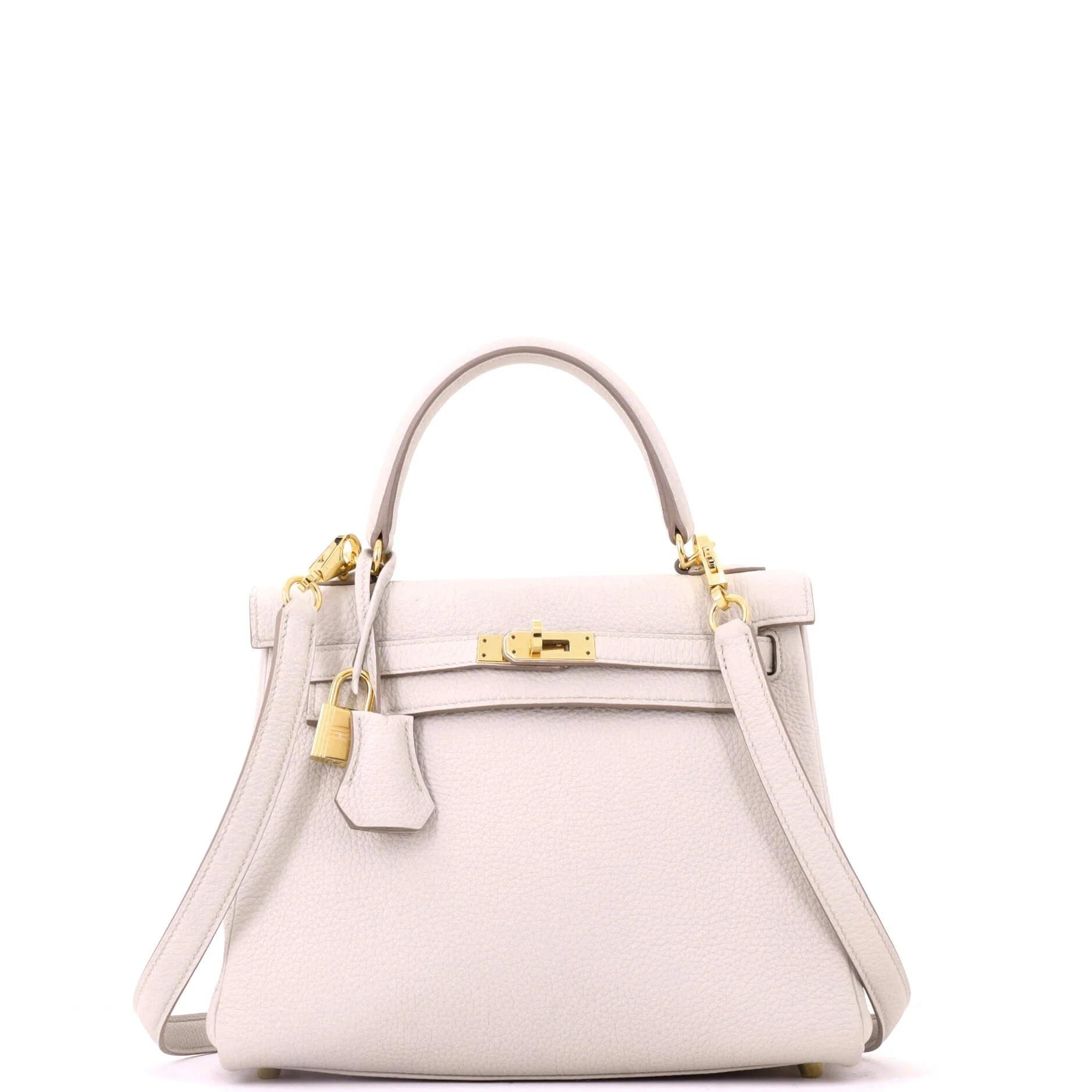 Kelly 25 leather handbag