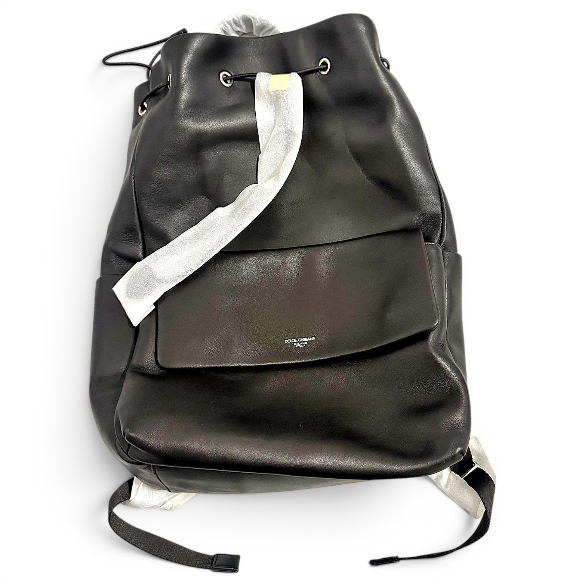 Leather backpack
