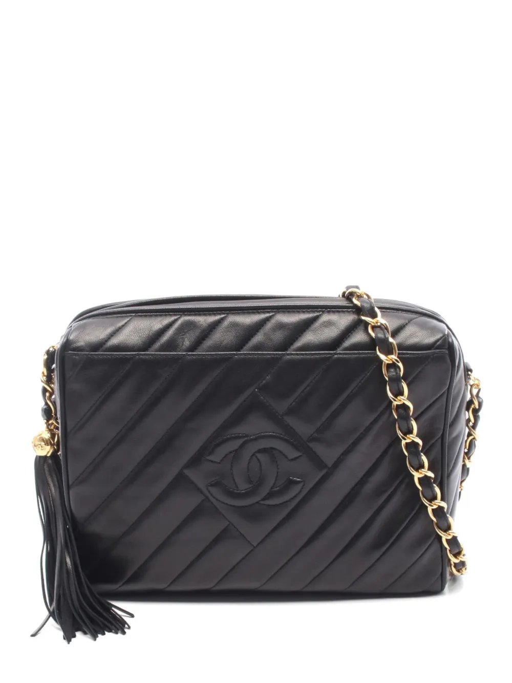 1994-1996 Coco Mark tassel-embellished shoulder bag