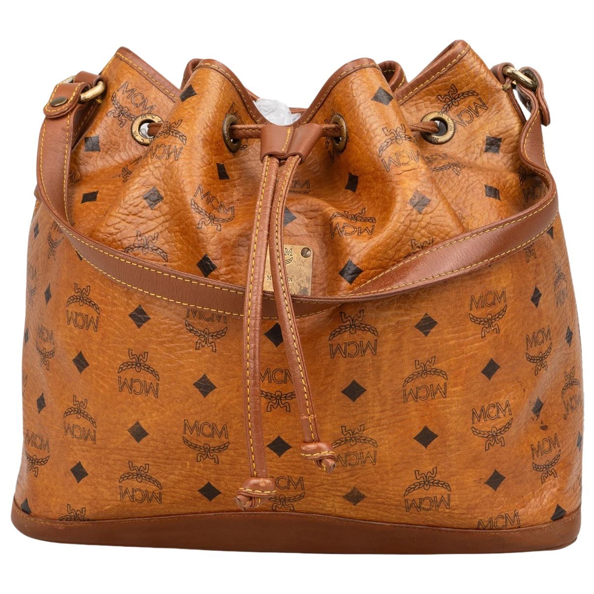 Boston leather handbag
