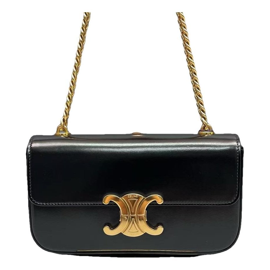 Triomphe leather handbag