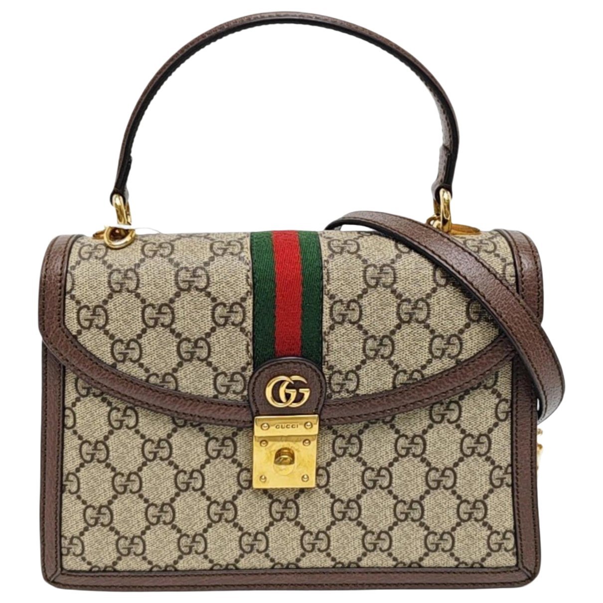 Ophidia leather handbag