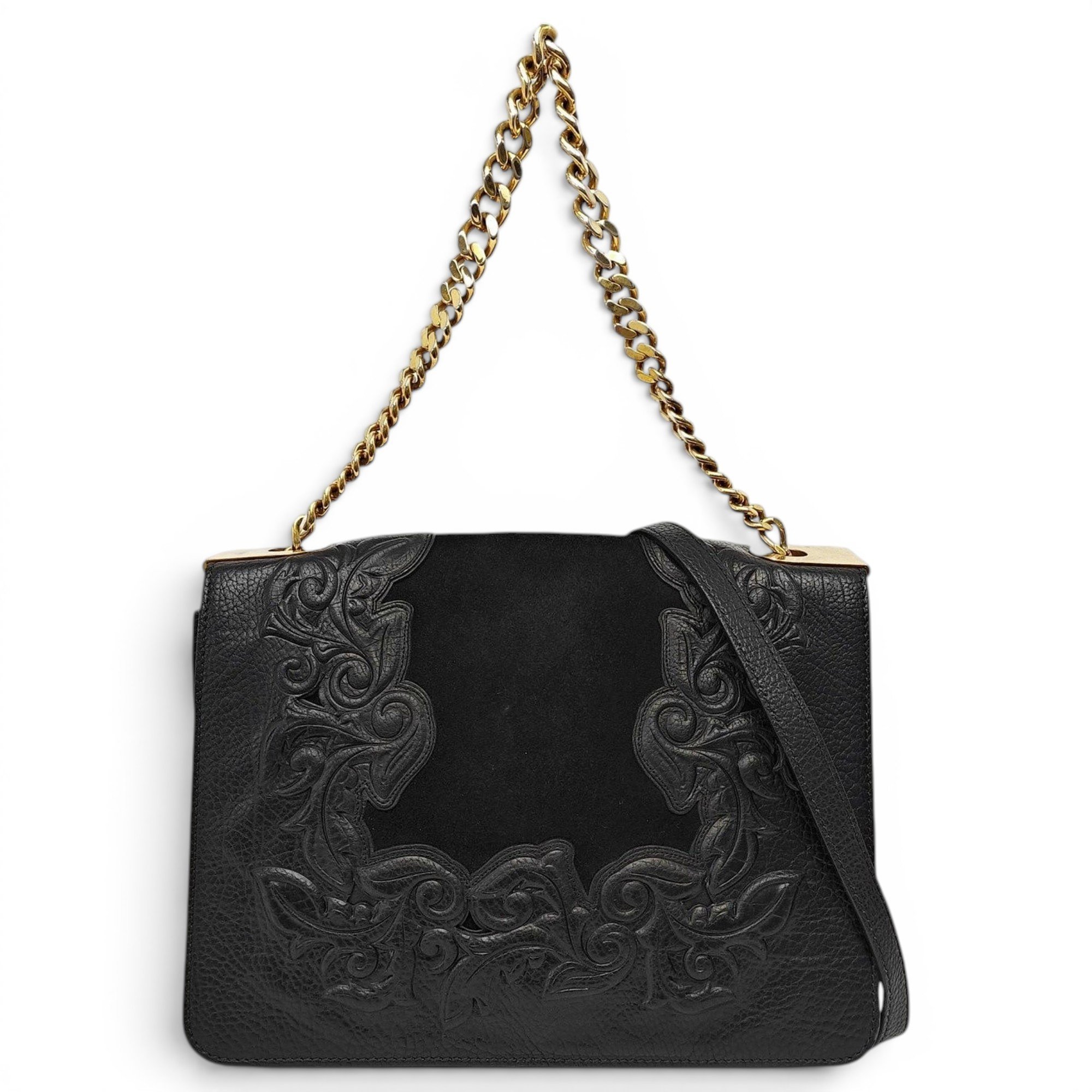 Leather handbag