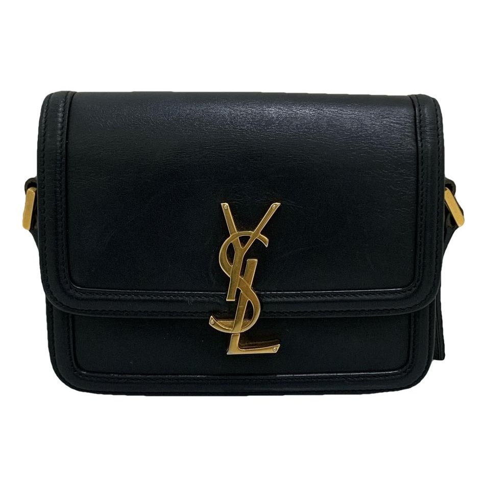 Solférino leather handbag