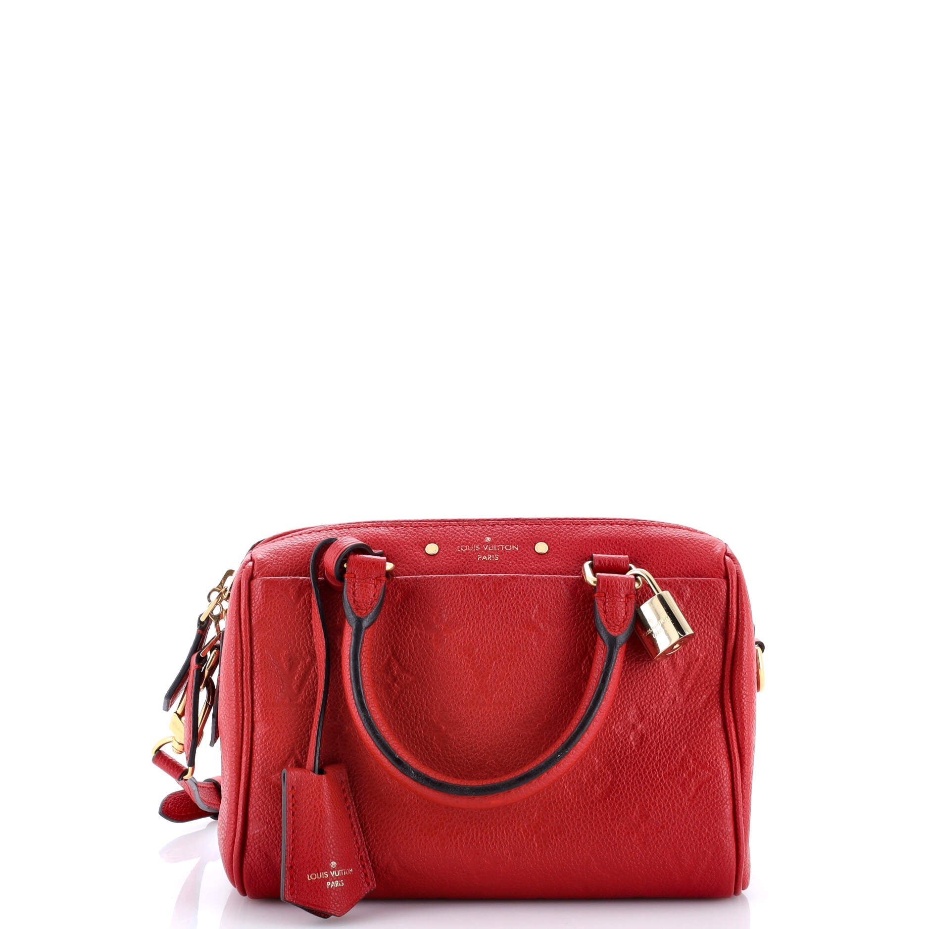 Louis Vuitton Speedy Bandouliere NM Bag Monogram Empreinte Leather 20