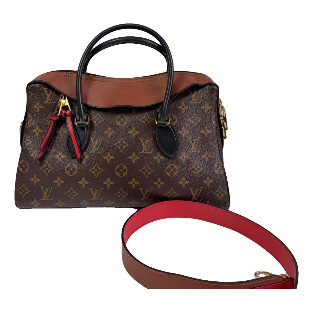 Tuileries leather handbag
