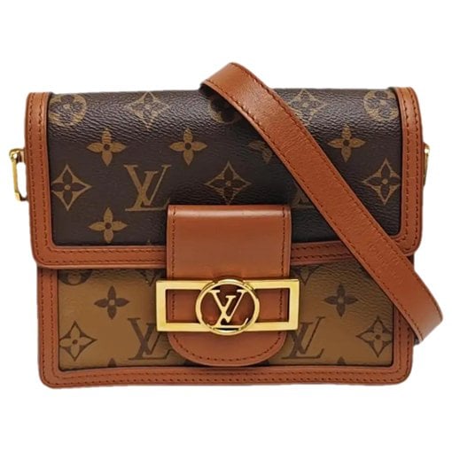 Dauphine leather mini bag