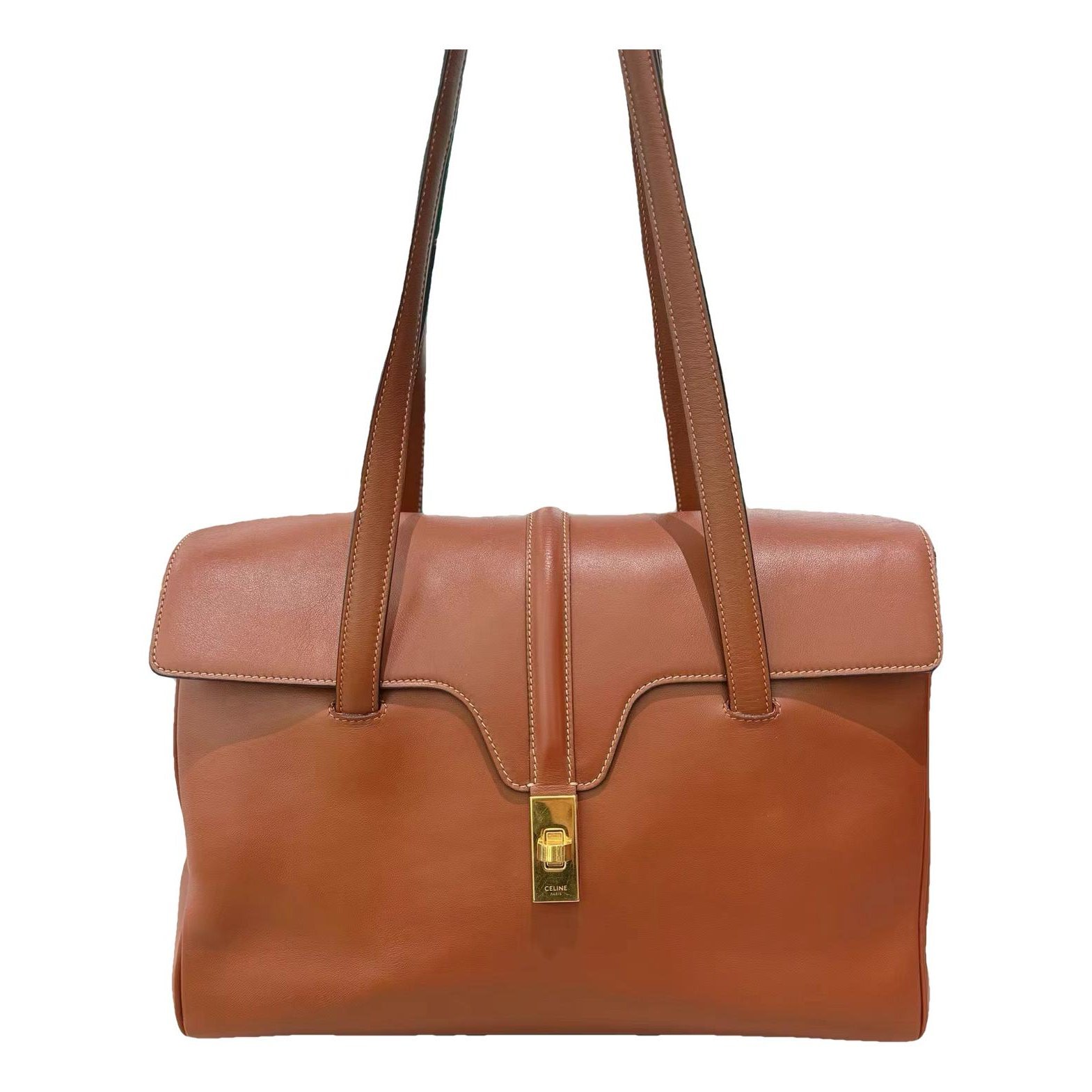 Sac 16 leather handbag