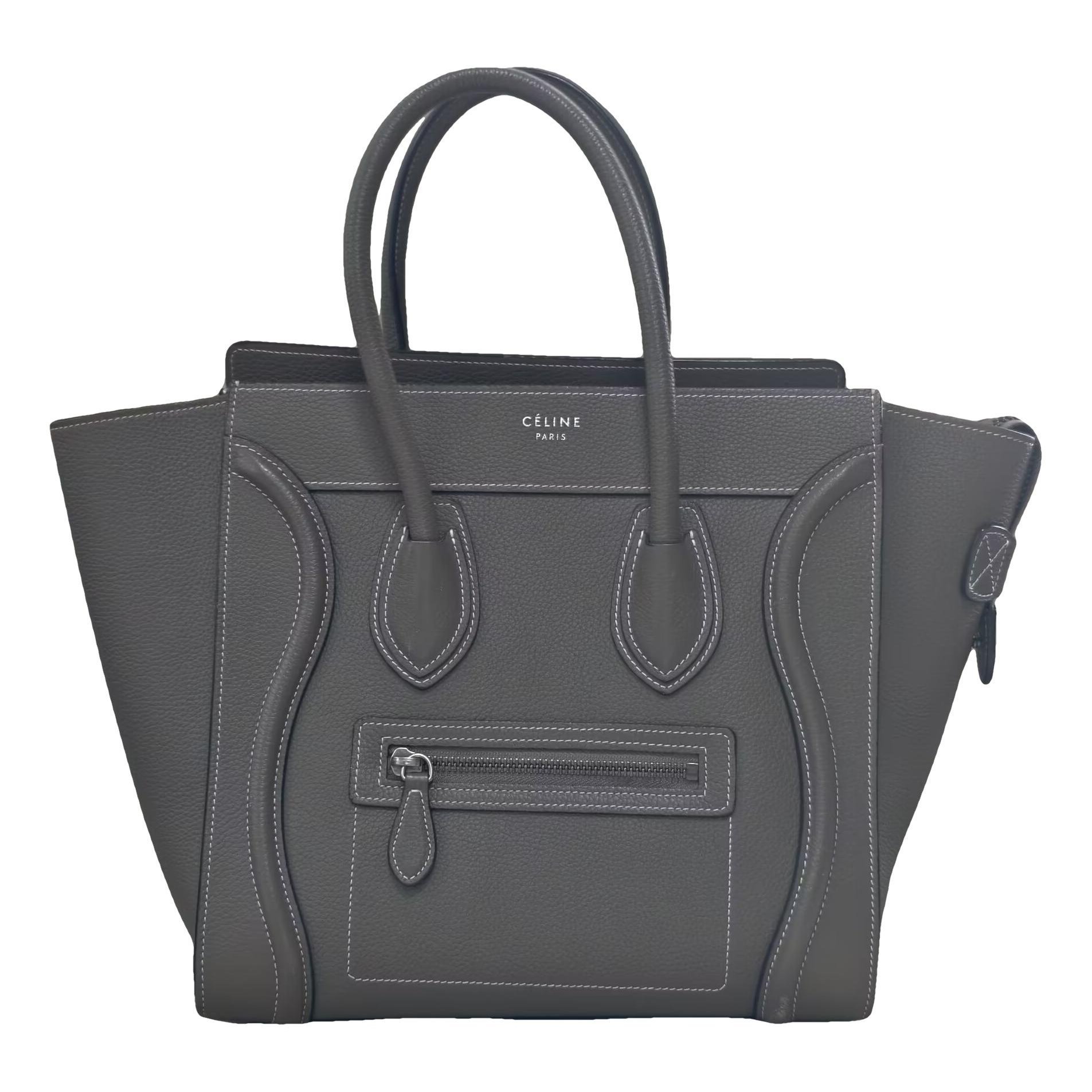 Luggage leather handbag