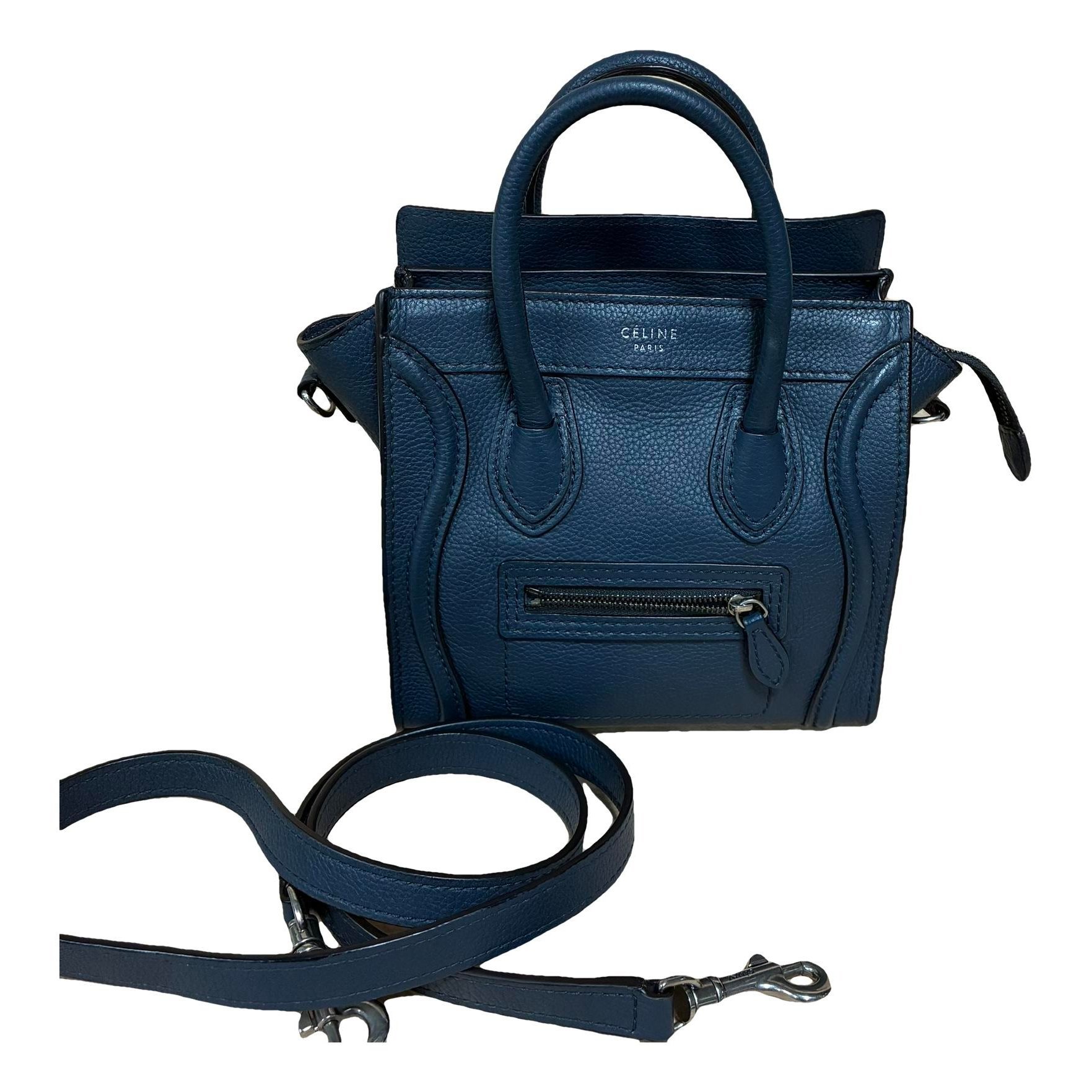 Nano Luggage leather handbag