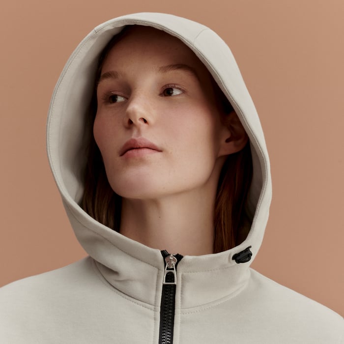 Gris Carrière Hermès Fit Sweatshirt
