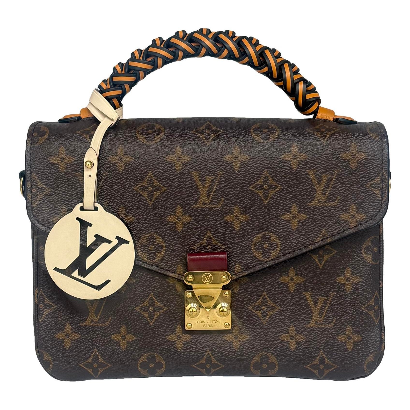 Metis leather handbag