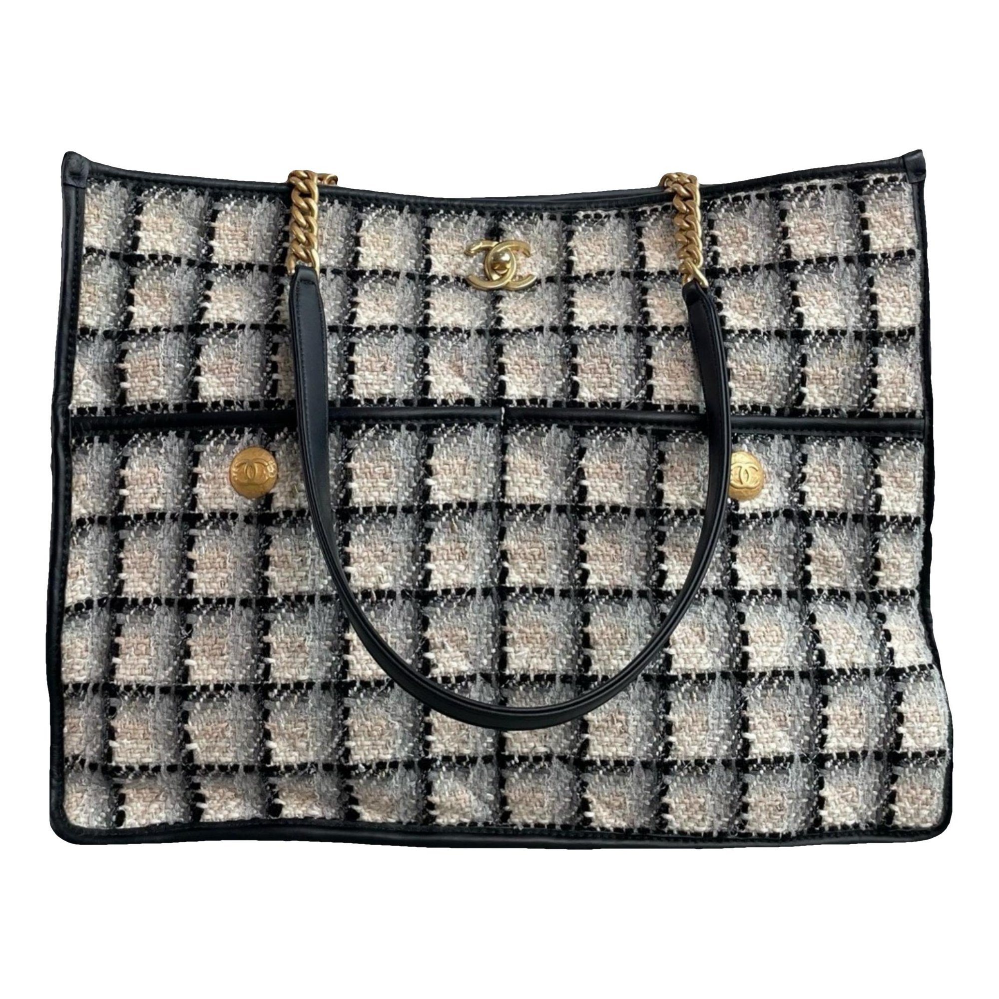 Tweed tote