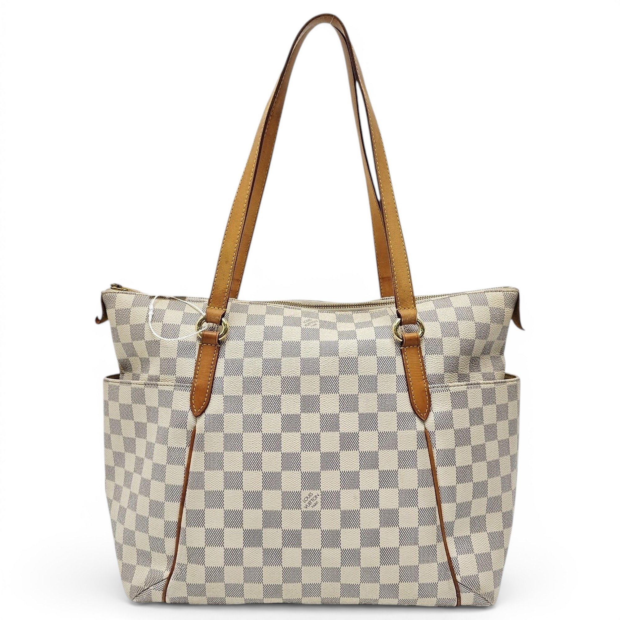 Totally leather handbag