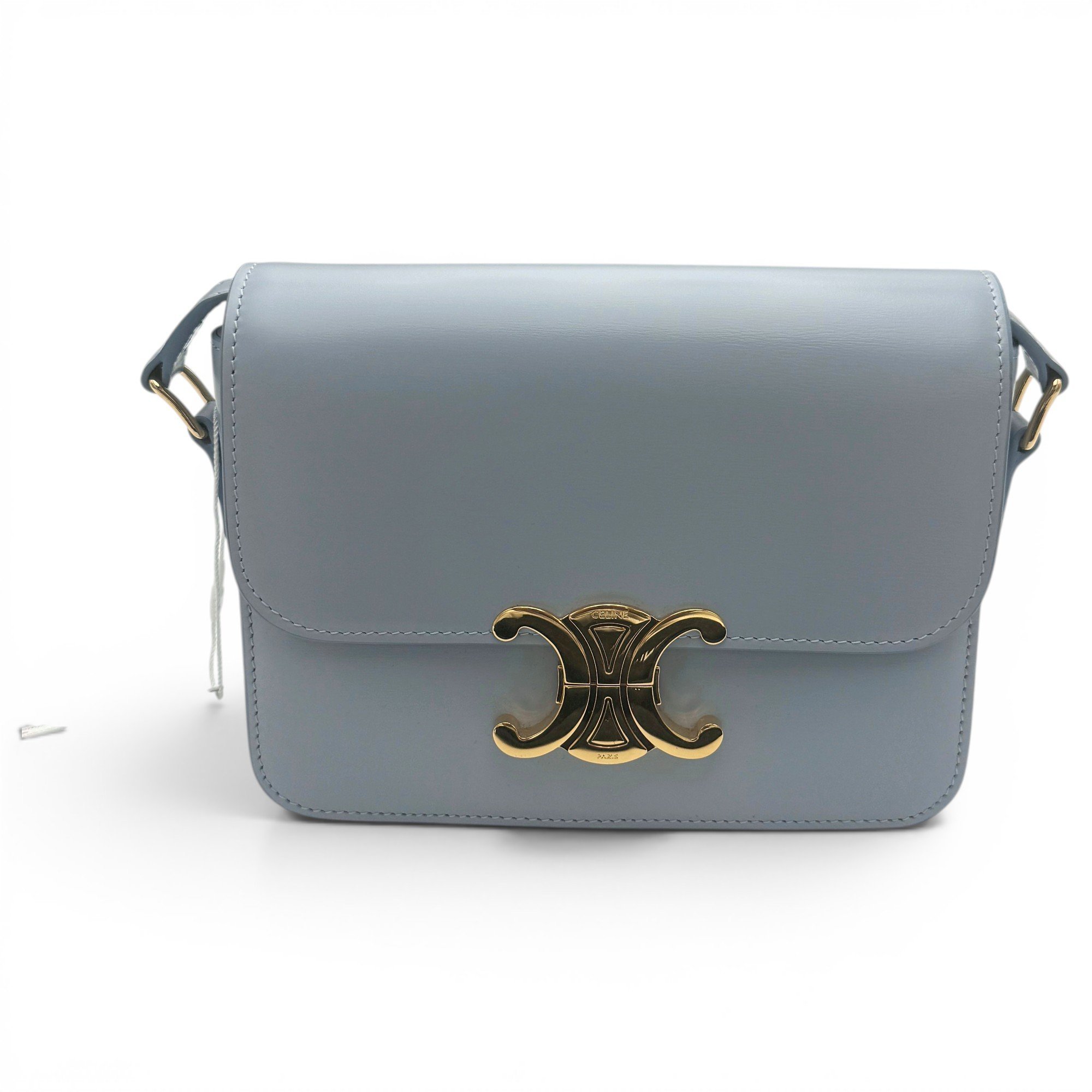 Triomphe pony-style calfskin handbag