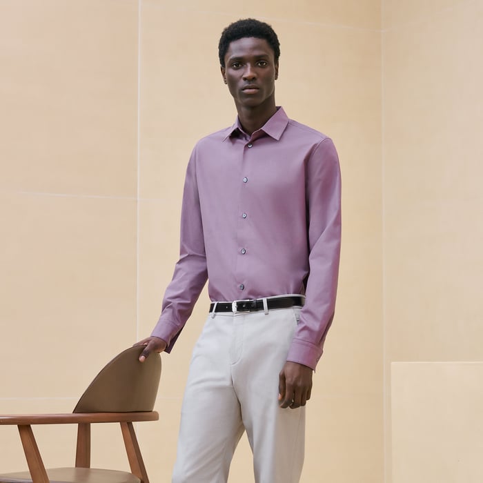 Bruyère Camisa De Corte Ajustado Con Cuello Louis