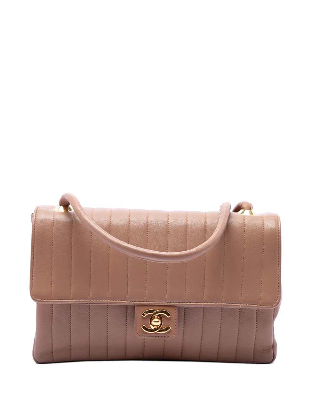1989-1991 Medium Vertical Quilted Lambskin Single Flap crossbody bag