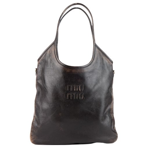 Ivy leather tote