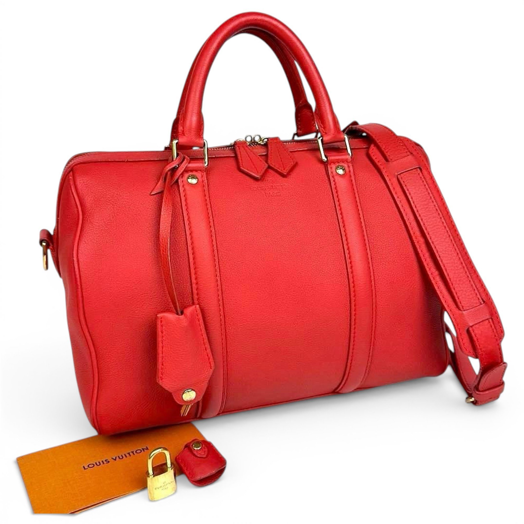 Leather handbag