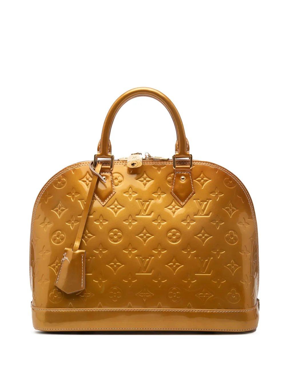 2012 Monogram Vernis Alma PM handbag