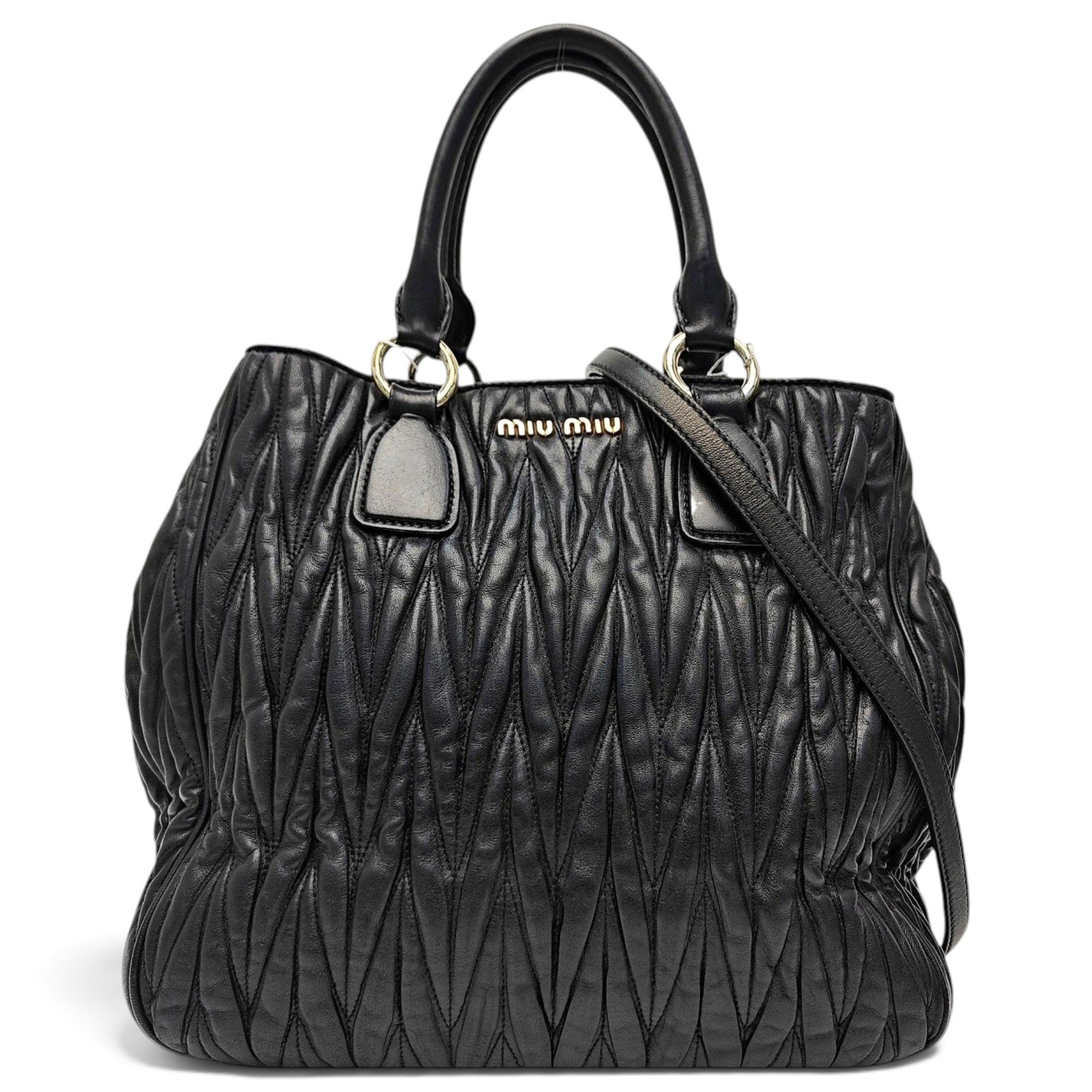 Leather handbag