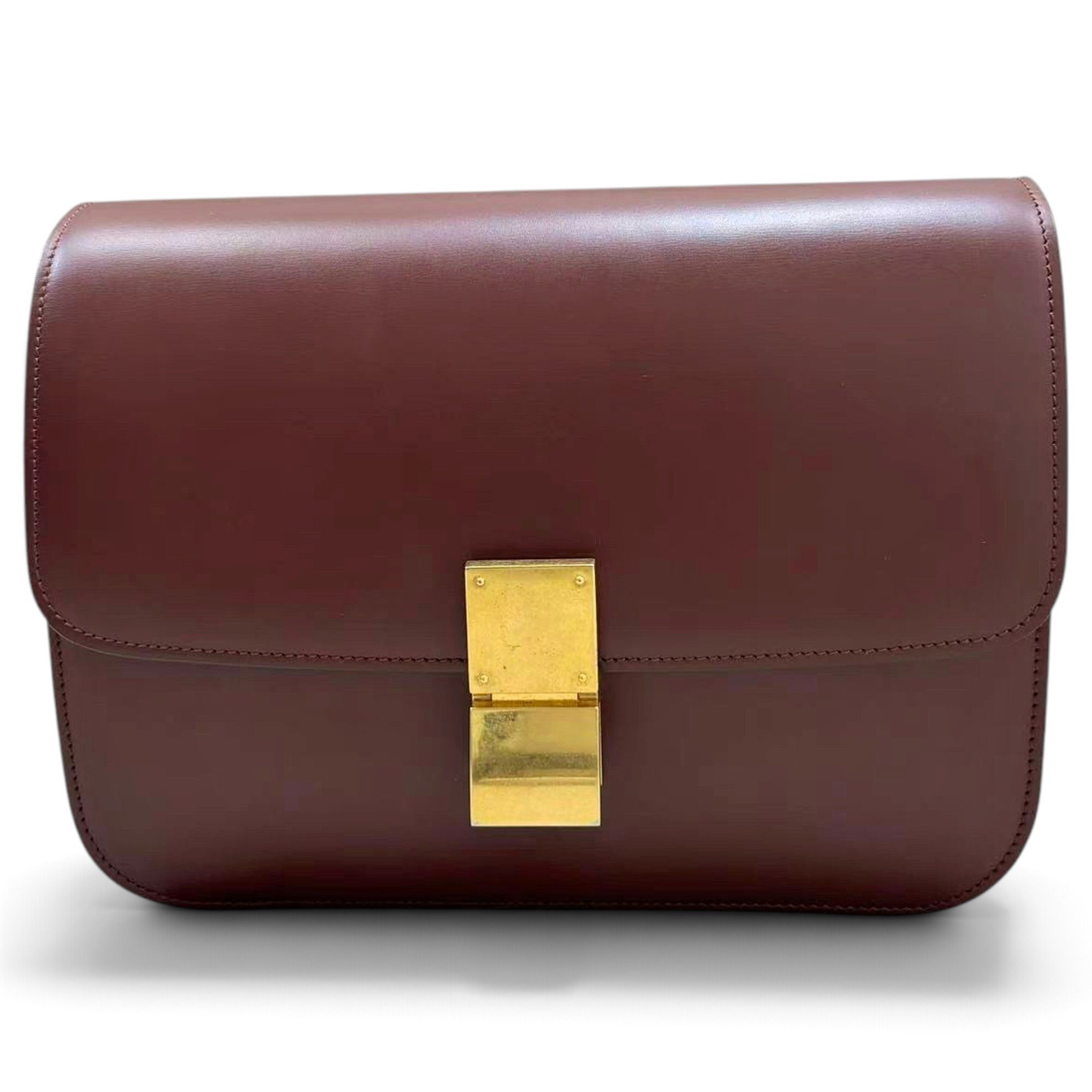 Classic leather handbag