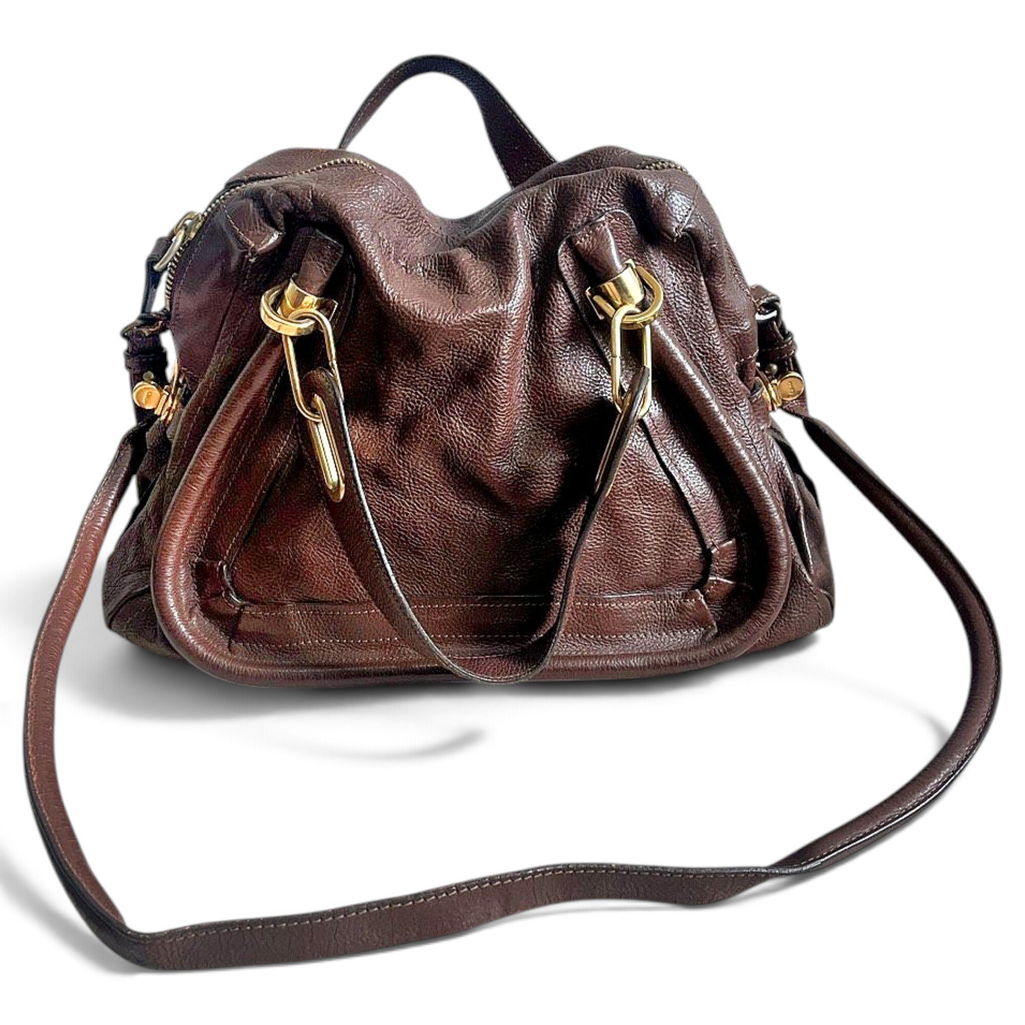 Paraty leather handbag