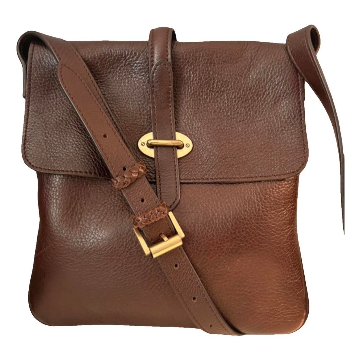 Leather crossbody bag