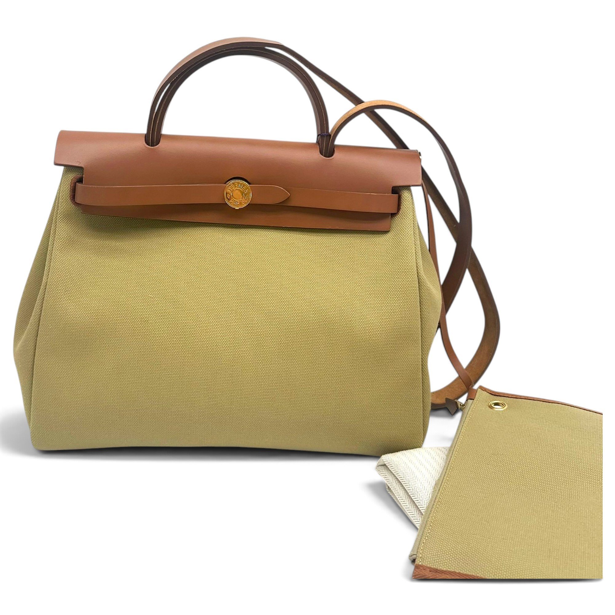Herbag leather handbag