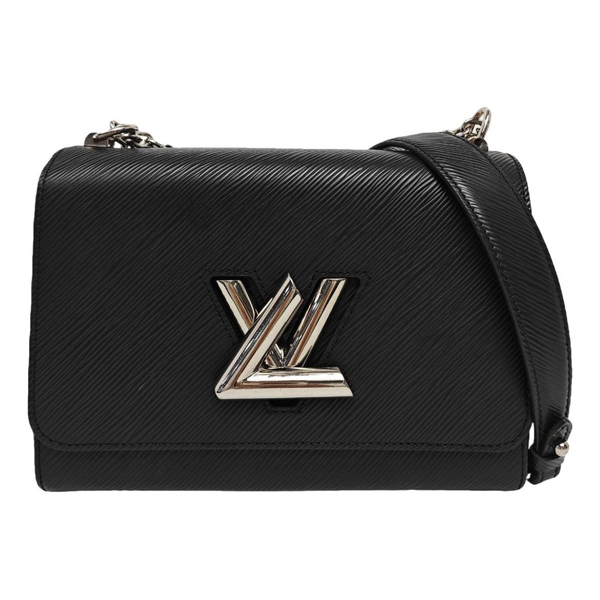 Twist leather handbag