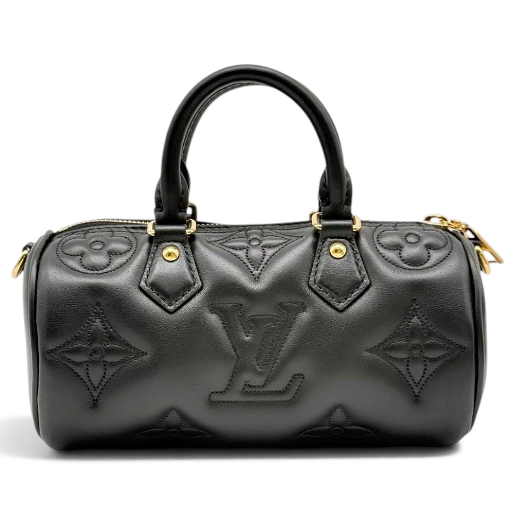 Papillon BB leather crossbody bag