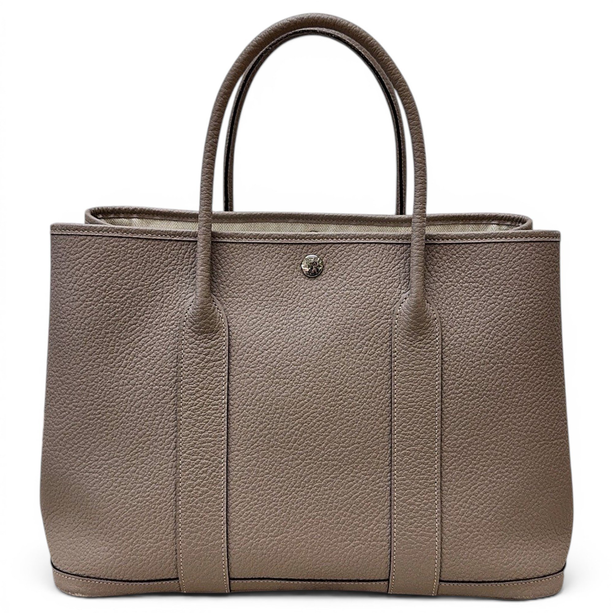 Garden Party leather handbag