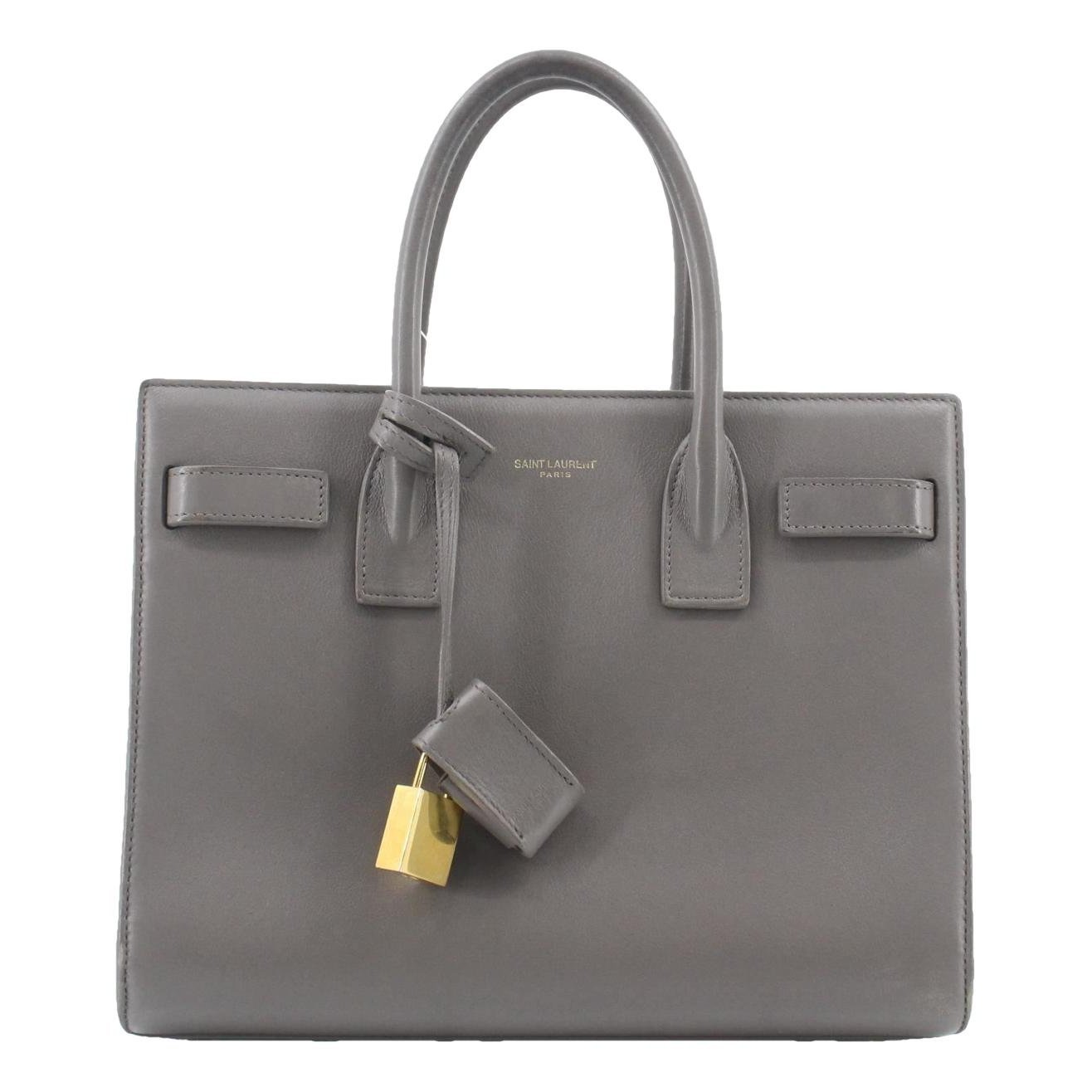 Sac de Jour leather tote