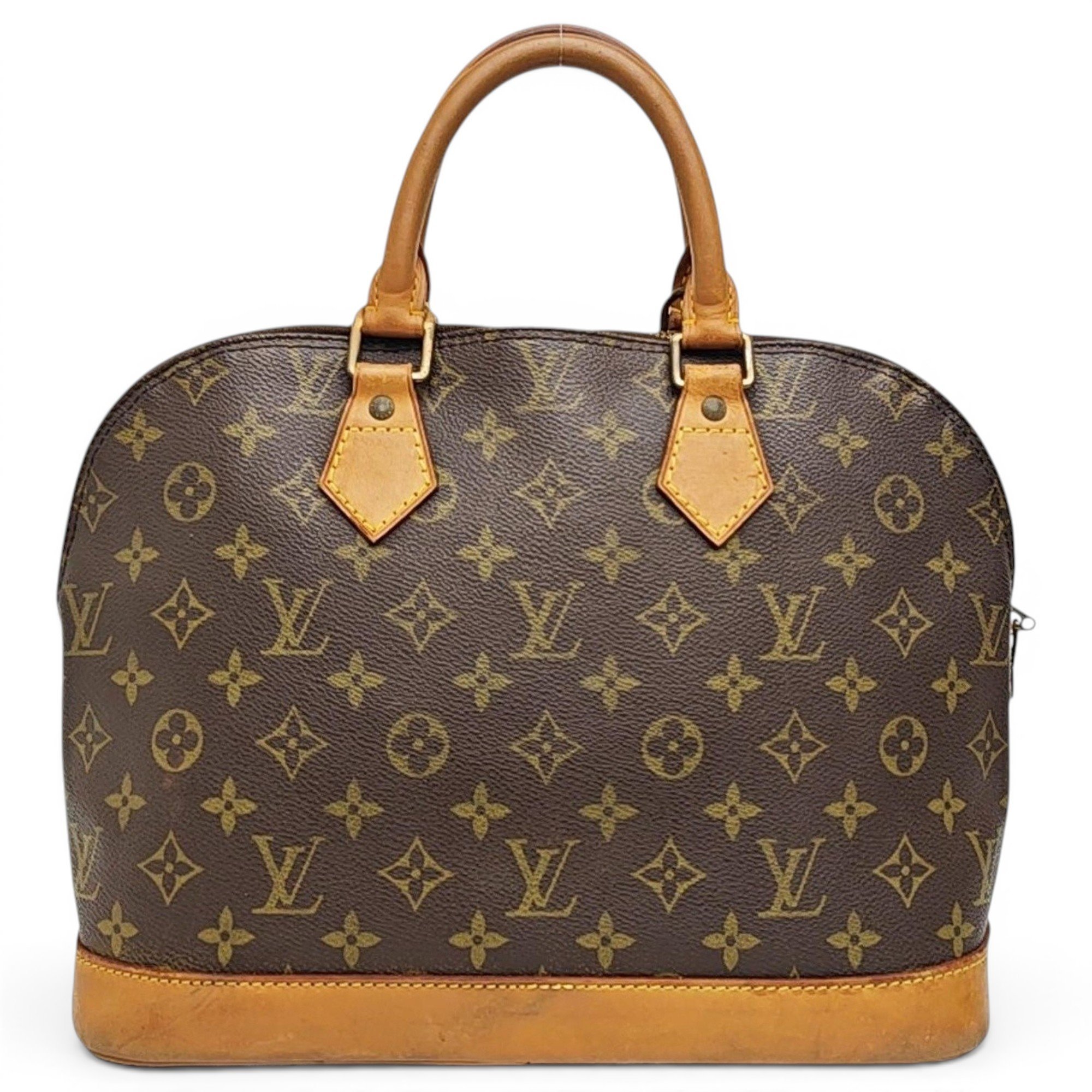 Alma leather handbag