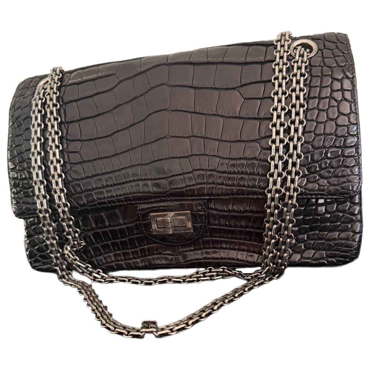2.55 alligator handbag