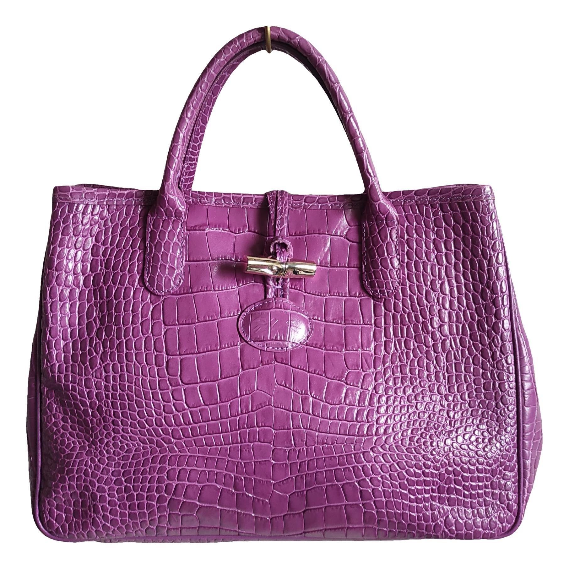 Roseau leather handbag