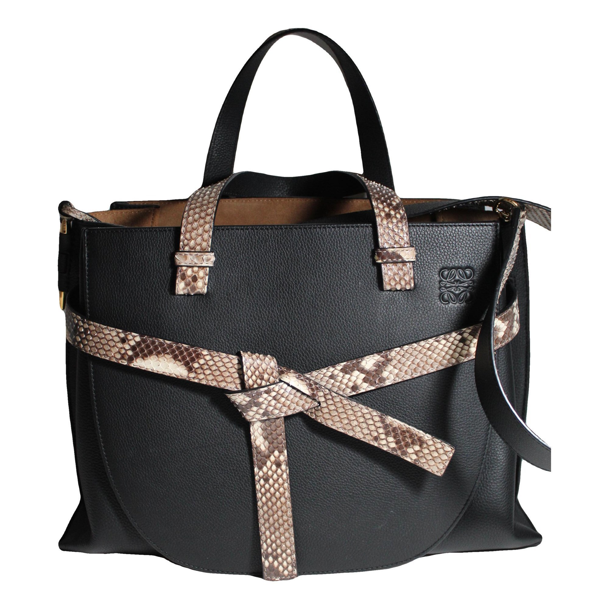 Loewe Gate Top Handle leather tote