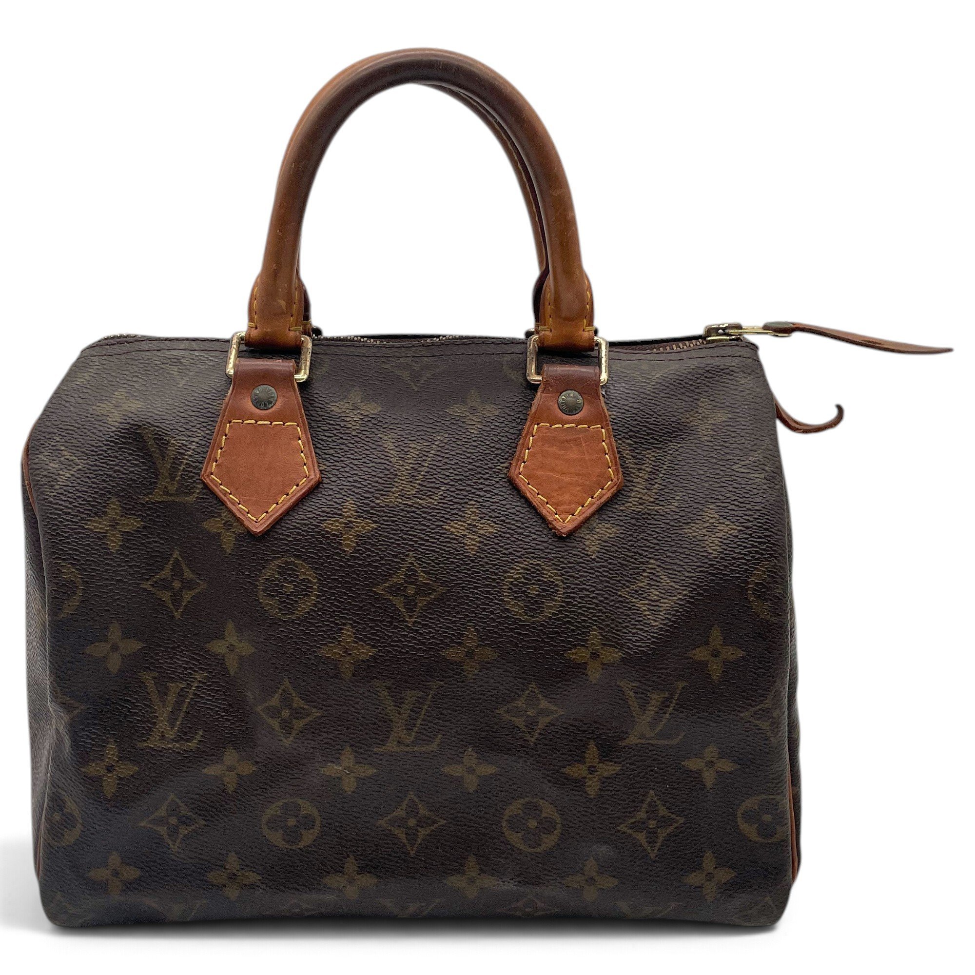 Speedy leather handbag