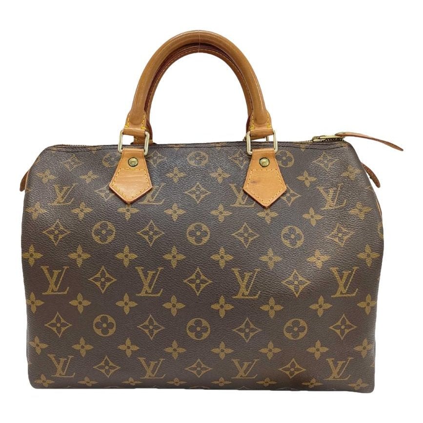 Speedy leather handbag