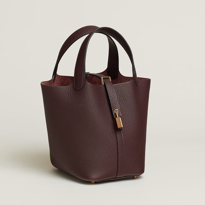 Rouge Sellier Picotin Lock 18 Bag