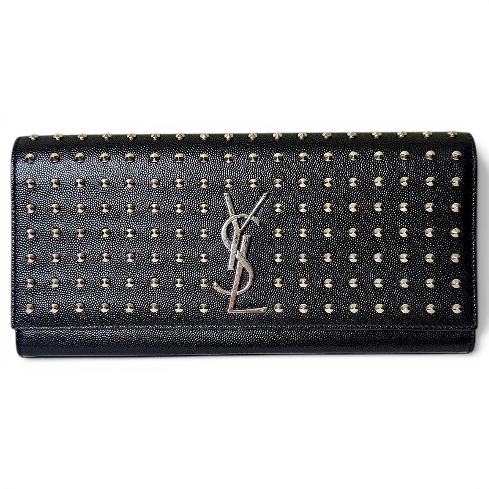 Kate monogramme leather clutch bag