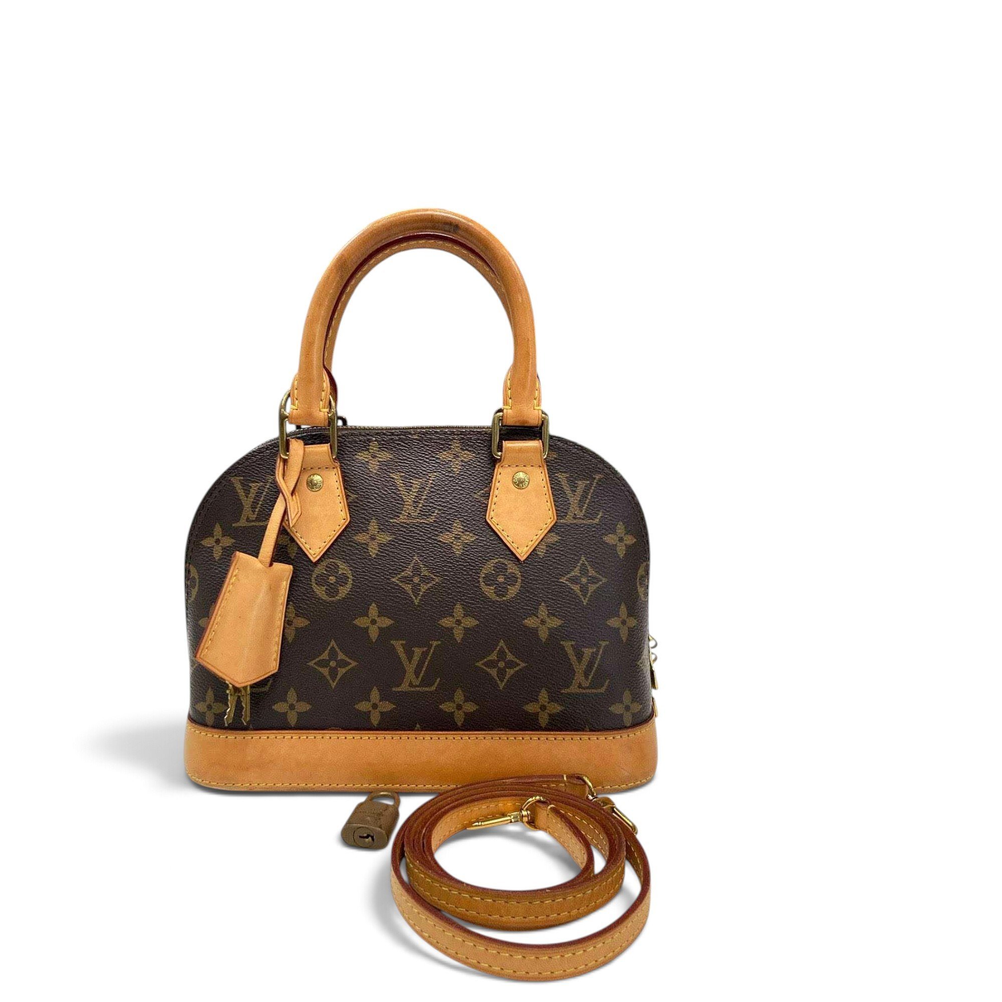 Alma BB leather handbag