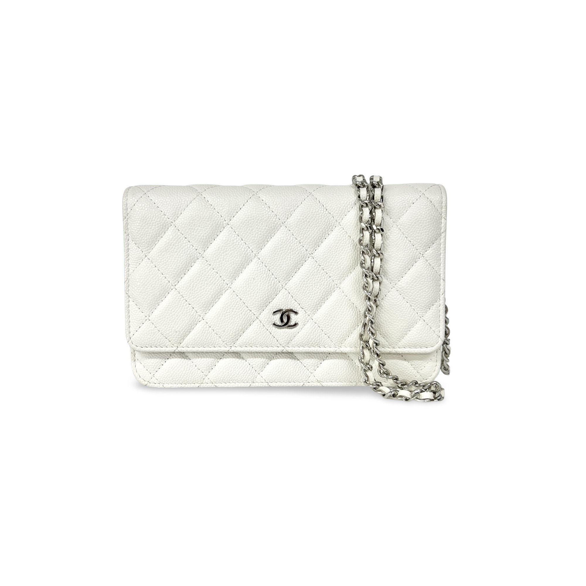 Deauville Chain leather handbag