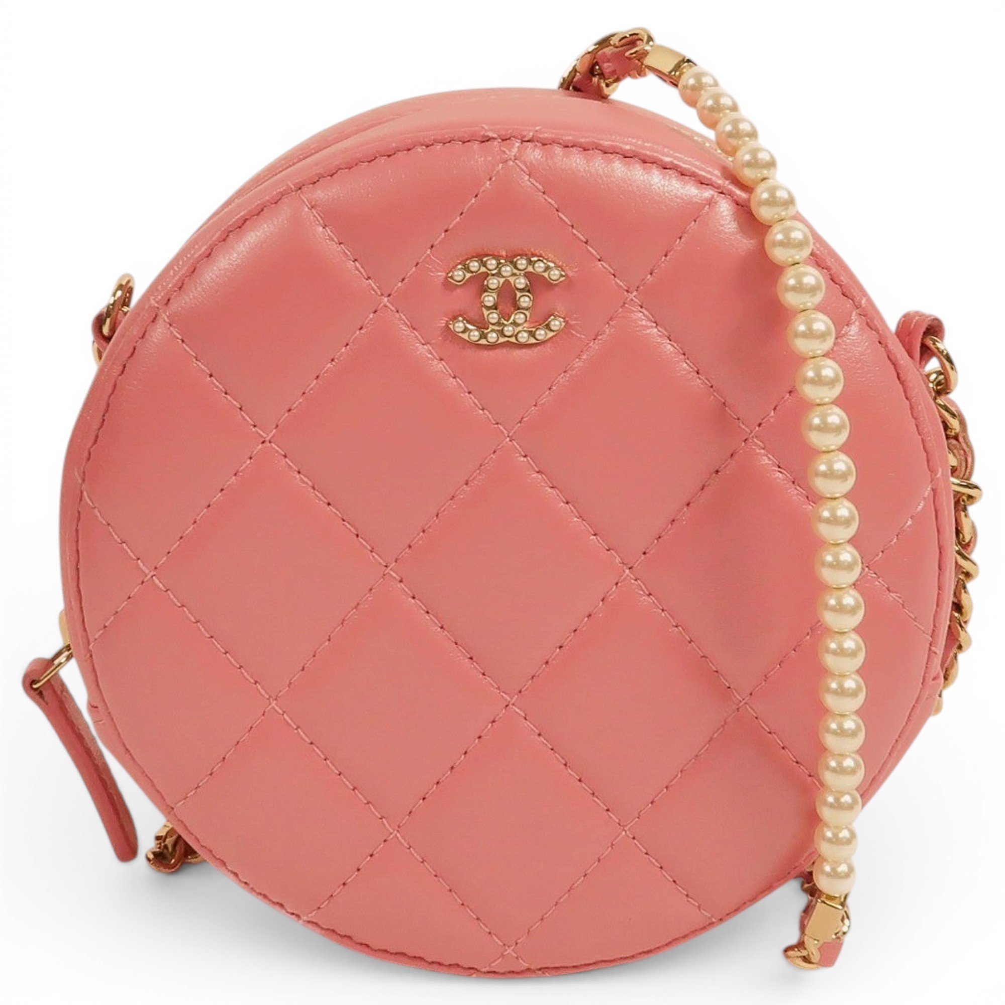 Vanity leather mini bag