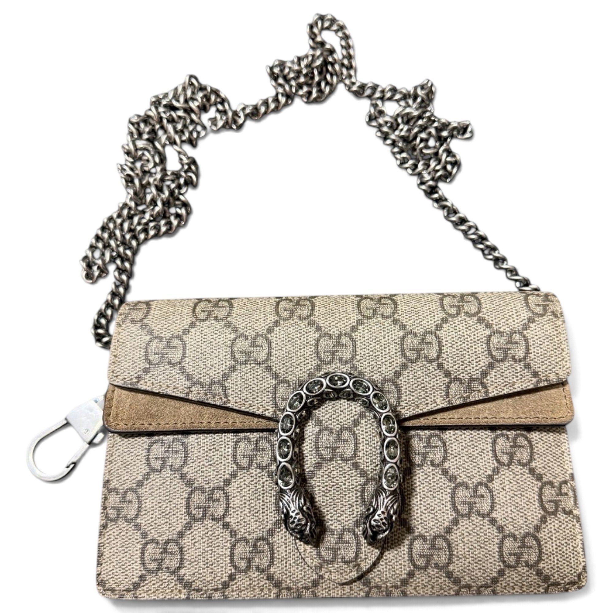 Dionysus Chain Wallet leather crossbody bag