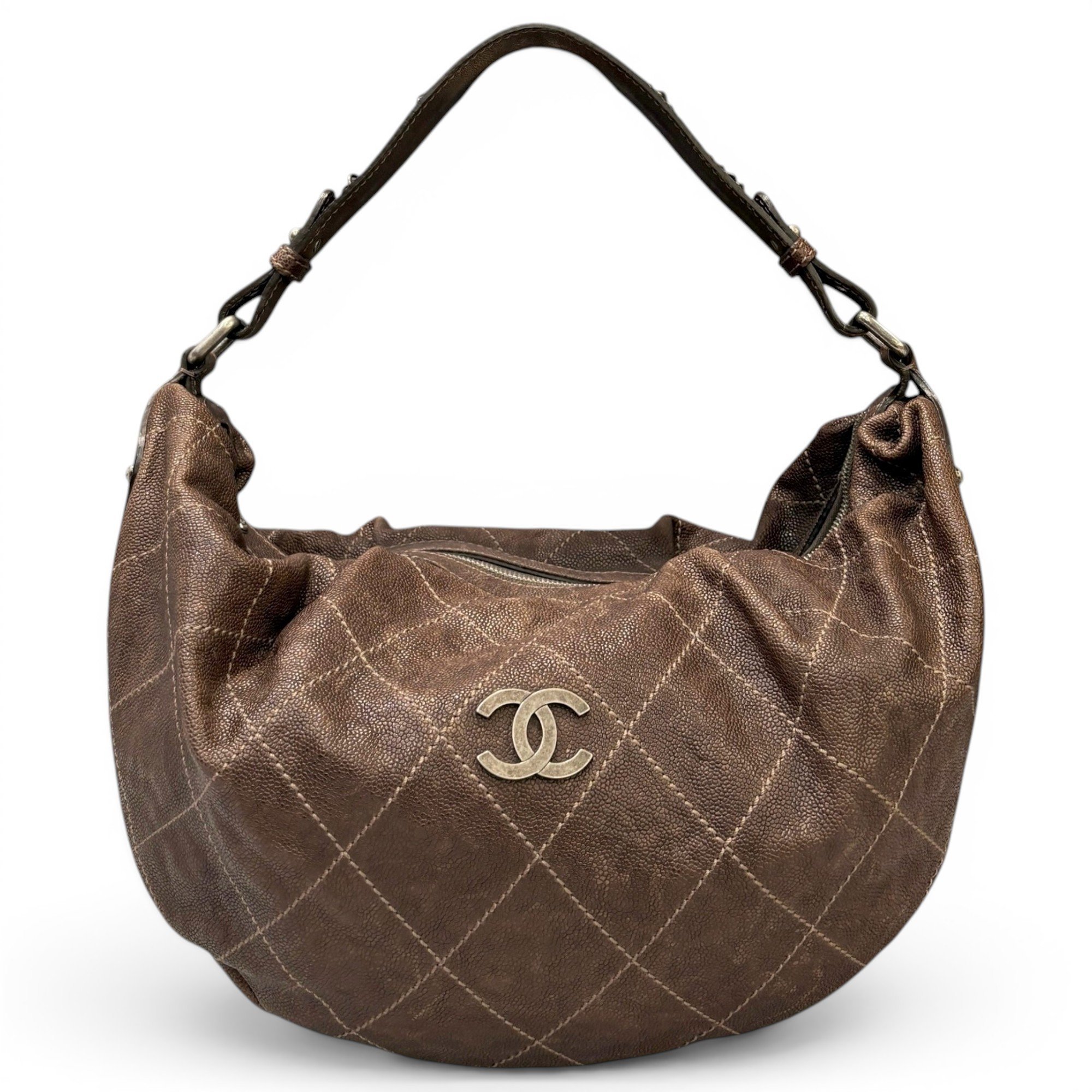 Pony-style calfskin handbag